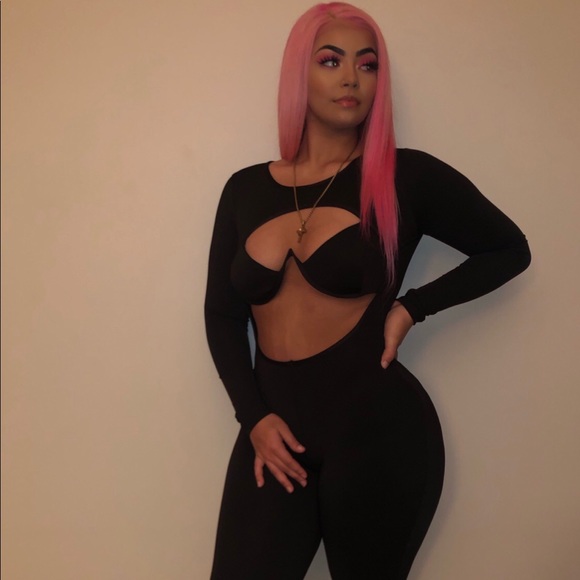 Fashion Nova Pants - Black jumpsuit Fashion Nova Pants - Black jumpsuit